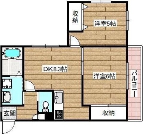 カーザ・エスペランサの物件間取画像